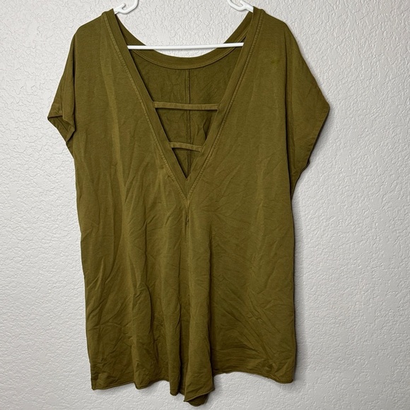 Anthropologie LaBiz Pocket Romper Size 8 - Picture 2 of 7